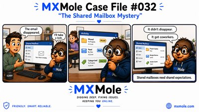 MXMole Case Files Case File #032: The Shared Mailbox Mystery