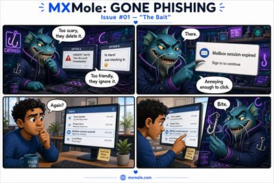 MXMole Gone Phishing Issue #001: The Bait