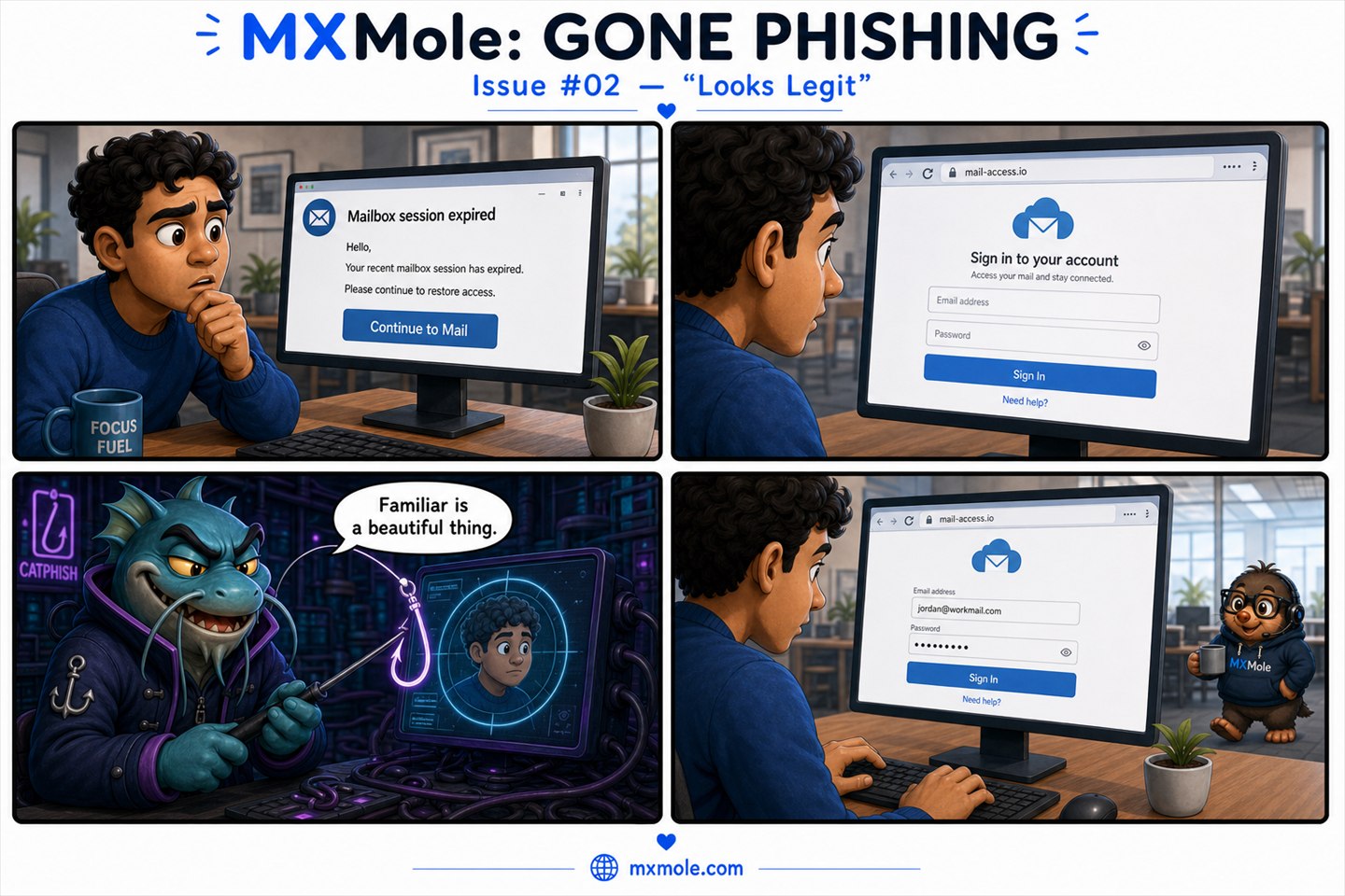 MXMole Gone Phishing Issue #002: Looks Legit