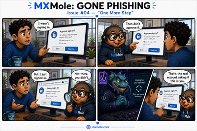 MXMole Gone Phishing Issue #004: One More Step
