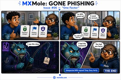 MXMole Gone Phishing Issue #006: One Factor