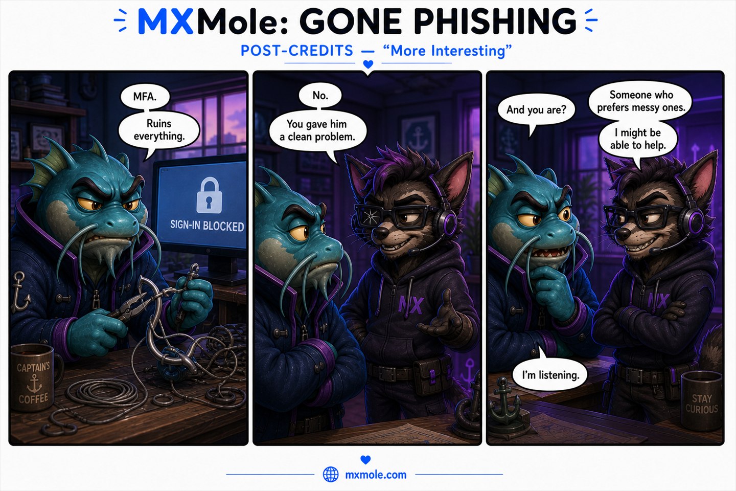 MXMole Gone Phishing Post-Credits: More Interesting