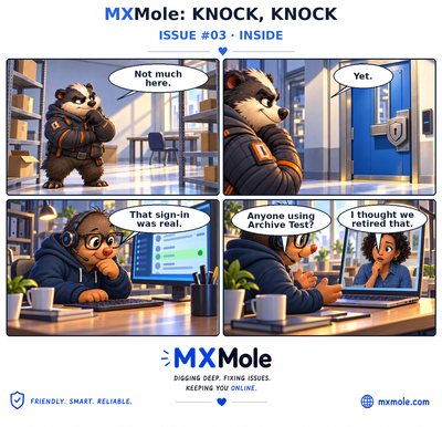 MXMole Knock, Knock Issue #003: Inside