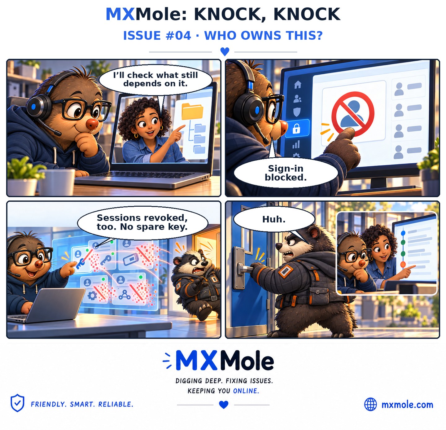 MXMole Knock, Knock Issue #004: Who Owns This?