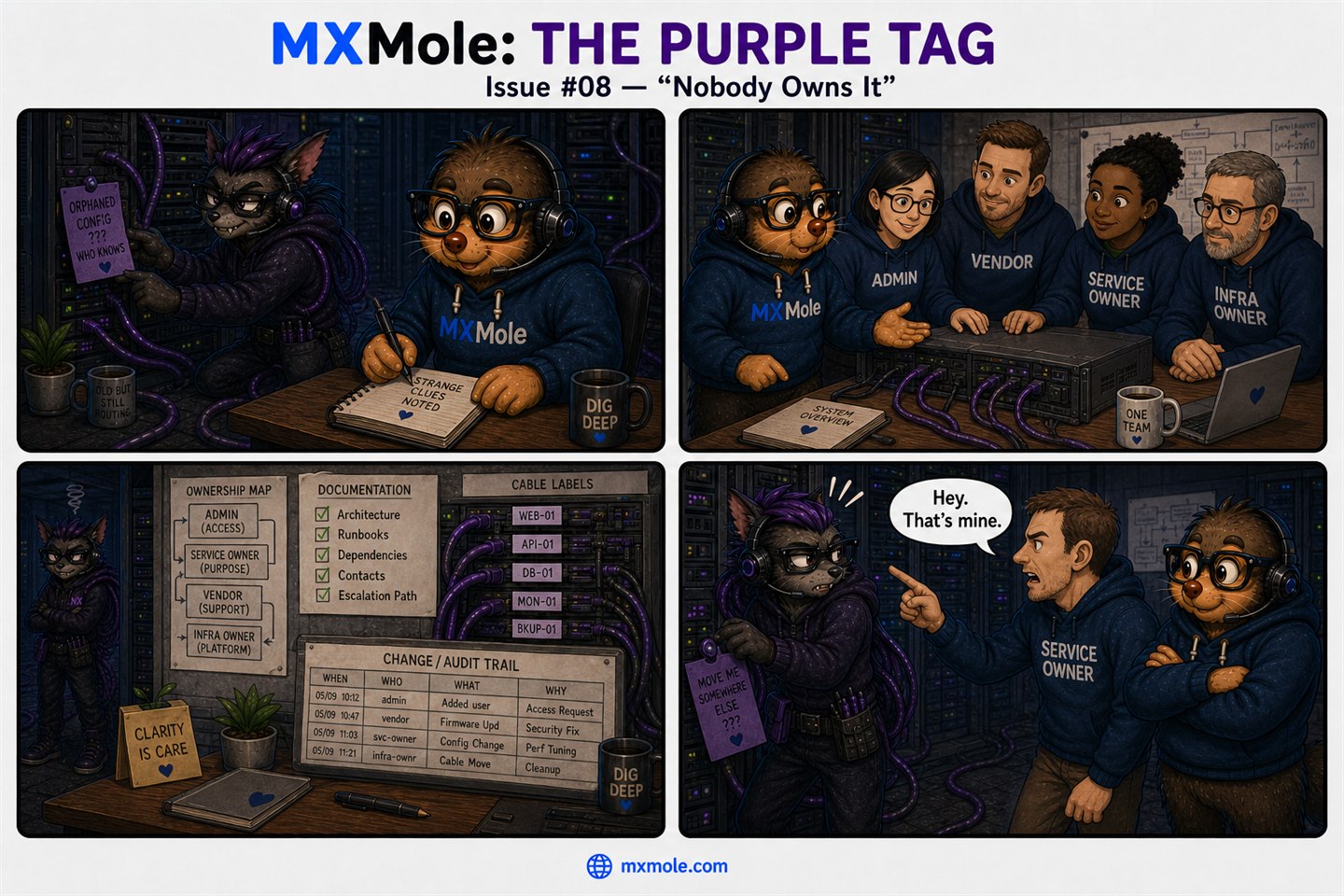 MXMole The Purple Tag Issue #008: Nobody Owns It